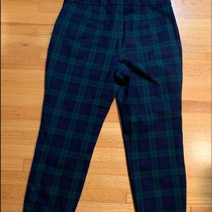 J. Crew Black Watch Tartan Stretch Wool Sz. 14